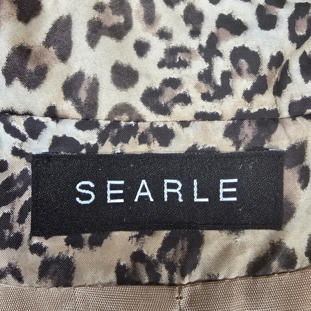 Searle Leopard Print Jacket Rare? Size 12 Baddie Sexy Unique Stunning - Picture 3 of 14